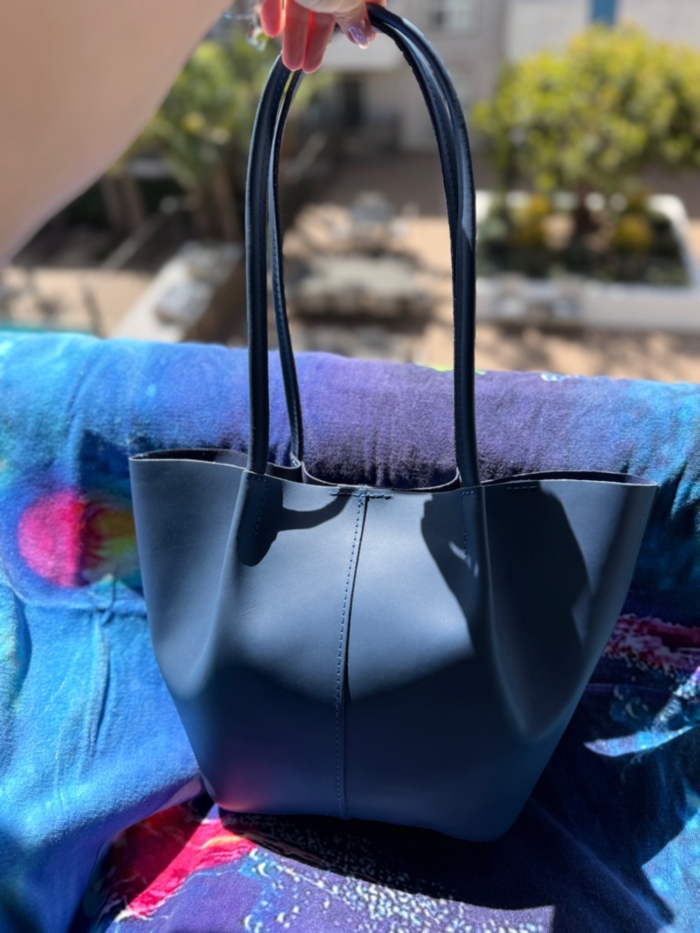 Portland Leather Indigo large Devon